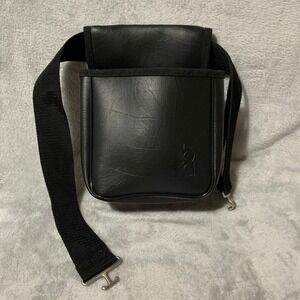 Vintage Bob Allen ‎ Superior Shell Pouch Hull Bag Shotgun Black Faux Leather